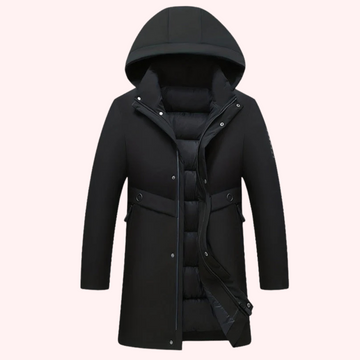 Men's medium-length casual coat